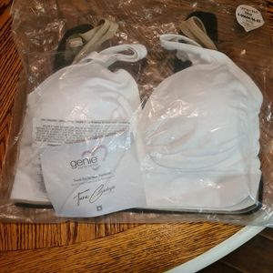 PACK OF 3 NEW GENIE BRAS. SIZE 36C/D. 3 DIFFERENT COLORS